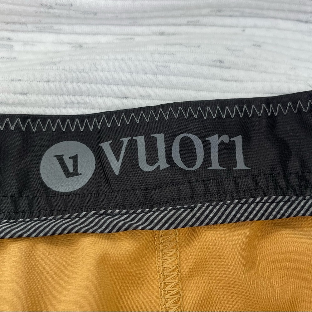 Vuori mustard yellow board‎ shorts men’s size XL 36 - Picture 7 of 7
